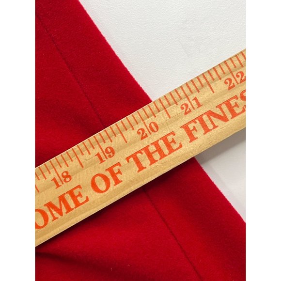 Henson Kickernick Vintage 3/4 Sleeve Maxi Shirt Dress Womens M Red Zip Pockets - Picture 6 of 7